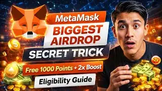 MetaMask Biggest Airdrop Secret Trick | Free 1000 Points + 2x 3x Boost | Full Eligibility Guide
