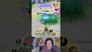 GENGAR 4 KO Wins the Game | #pokemonunite #pokemon #shorts