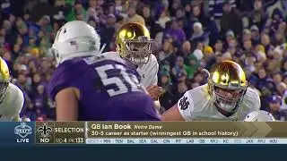 Ian Book - 2021 Saints Draft Pick Announcements