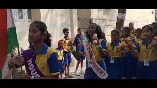 Republic day celebrations in Oxford Grammar High school Malkajgiri 2026