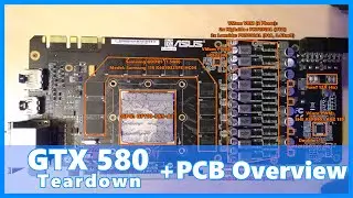 Разборка ASUS GTX 580 DirectCU II и обзор печатной платы