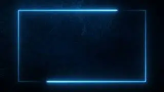 Neon Light Blue Poket Double Line Background Lights Animation Loop || @ZWorkStudio || No Copyright.