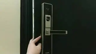До и после установки/After and before installation Aqara ZigBee Smart Door Lock