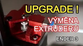 Ender 3 cz 3D tiskárna - v2 - vylepšení extruderu [ hliníkový s dvojitým převodem ]