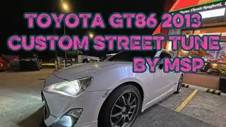TOYOTA 86 / BRZ Loud pops and bang after Midnight Street Performance custom remap | Street Tune