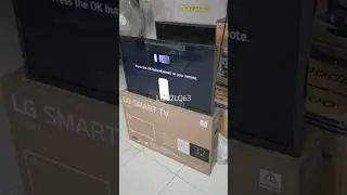 UNBOXING SMART TV 32 INCH LG 32LQ63