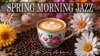 Jazz Relaxing Music ~ Cozy Fall Coffee Shop 🍂Smooth Jazz Instrumental Music with Crackling Fireplace