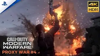 Call of Duty Modern Warfare | Proxy War Part 4 | Gameplay Walkthrough Campaign Mission 4 [COD MW]