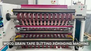 Wood Grain Repair Tape Slitting Rewinding Machine