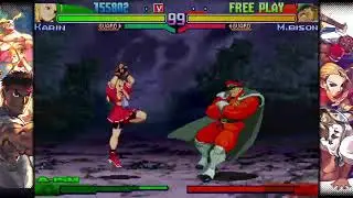 Street Fighter Alpha 3 Upper Karin Arcade Mode January 2026
