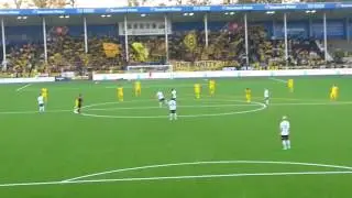 First seconds of the ODD-BVB match
