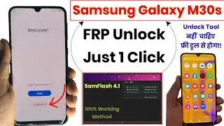 Samsung Galaxy M30s FRP Unlock Free Tool | SamFlash 4.1 | Samsung M30s FRP Unlock Just 1 Click