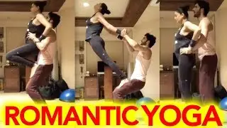 Sushmita Sen H0T WORKOUT YOGA with Boyfriend Rohman Shawl in Quarantine