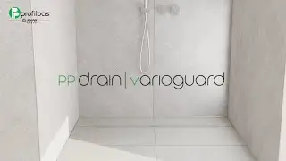 PP Drain Varioguard - Linear drains for floor-level showers | Profilpas