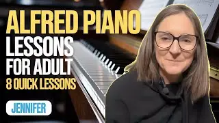 Alfred Piano Lessons for Adult Beginners | 8 Quick Lessons