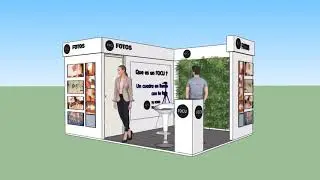 STANDS . ARQUITECTURA EF&Iacute;MERA  . PROYECTOS 3D . EXPOSICIONES
