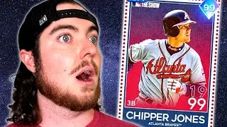 *99* CHIPPER JONES HAS THE BEST DEBUT IN MLB THE SHOW HISTORY!