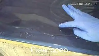 Metallic Epoxy Counter-top Full Process