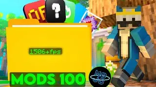 The Actual Best fps boost mods for mojo launcher/pojav launcher | 1.21.10 | 1.21.9 1.21.1 300+fps 😱