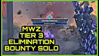MWZ Tier 3 Elimination Bounty (SOLO) | Modern Warfare 3 Zombies (PS5)