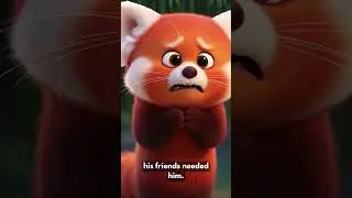 The Brave Red Panda Finish Product #bedtimeforkids #storytime #calmingstories