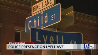 Rochester police block off Lyell Avenue