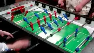 HD Foosball Concept Matches 26 - Kelvin & Jago (Blue) vs Challengers (Red)