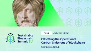 Offsetting the Operational Carbon Emissions of Blockchains - Marcus Aurelius