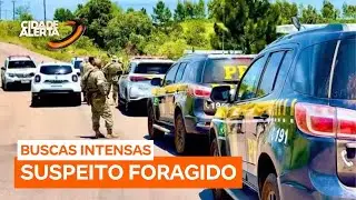 Operação policial em Arroio dos Ratos (RS) busca foragido de assalto na fronteira