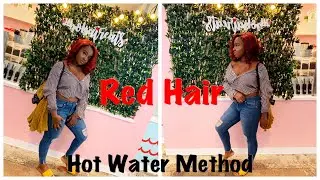 Easy fast Red hair Water Method