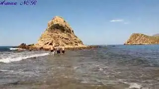 شواطىء بلادي: شاطىء قوس قزح /كلا ايريس من أجمل شواطىء الحسيمة Plage Cala iris