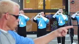 Spirit of Atlanta's warming up with some of their classics like 