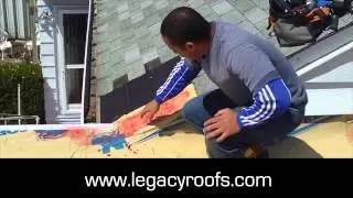 Flat Roof and Shingle Roof tie-in Strathroy Ontario- Legacy Flat Roofing & Sheet Metal