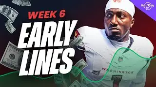 NFL Week 6 Early Picks & Line Movement Predictions (2025)