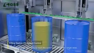 Fully Automatic Drum Filling Line for liquid chemicals