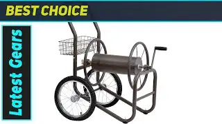 Best Garden Hose Reel Cart? Liberty Garden 880 Industrial Cart