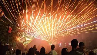 Musical Outdoor Laser Show | Laser System by DELTA LASERS