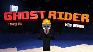 Обзор мода GHOST RIDER от FSANG'S в Minecraft 1.20.1! (FSang18's Heropack)