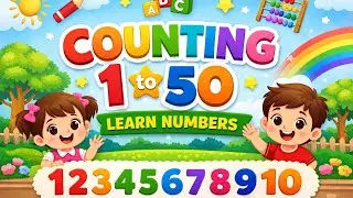 Counting 1 to 50 | one to Fifty counting |  Learn Counting 1&ndash;50 | Numbers for Preschool Kids 