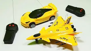 Remote Control Smart Rc Car & Rc War Plane Unboxing and review