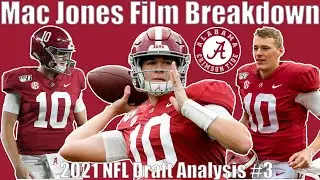 Mac Jones FILM BREAKDOWN I QB, Alabama