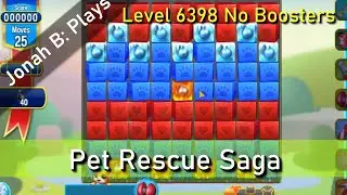 Pet Rescue Saga Level 6398 No Boosters