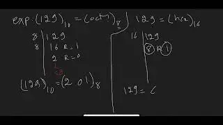Octal & Hexadecimal Number System - Converting Decimal to Octal - Converting Decimal to Hex