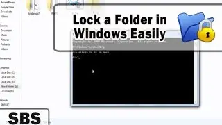 Best way lock personal FILE or FOLDER on your Computer for FREE !!