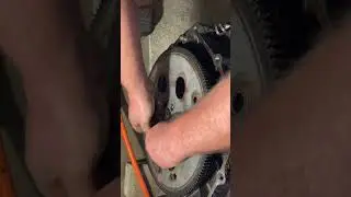 Снятие гибкого маховика Chevy 4.3