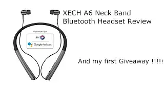 Xech A6 Bluetooth Neckband | Earphones Review and Giveaway !!!!!!
