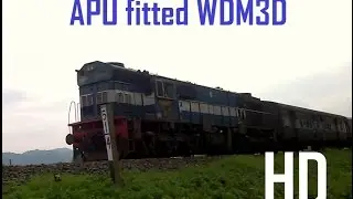 Auxiliary Power Unit (APU) fitted HWH WDM3D #11499 leading KAMRUP EXPRESS