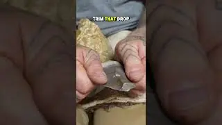 PERFECT Arrowhead and Atlatl Dart Flakes #survival #outdoors #flintknapping #bushcraft #stoneage