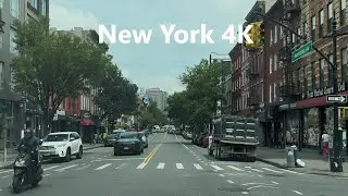 4K New York - Driving tour of Brooklyn (Manhattan Avenue)