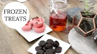 EASY HEALTHY FROZEN SUMMER TREATS RECIPES | USING ALMOST BAD FRUIT